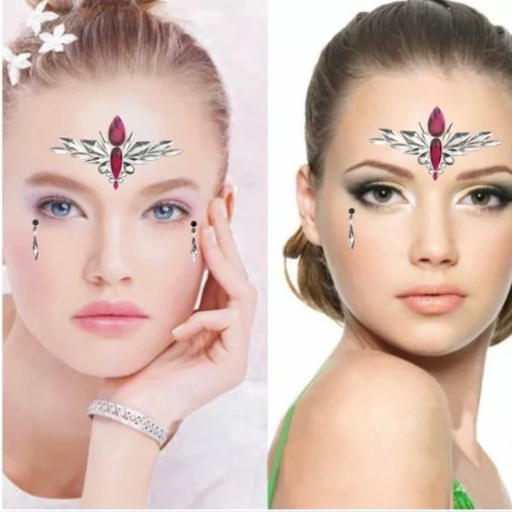 (1) Face JEWELRY WITH BONUS (1)JEWELS